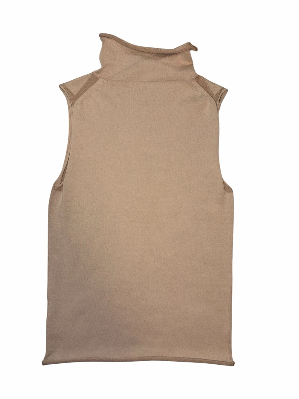 EUC Acne Studios Riia Roll Neck Tank Top Nude Light Beige Small Normcore Luxury
